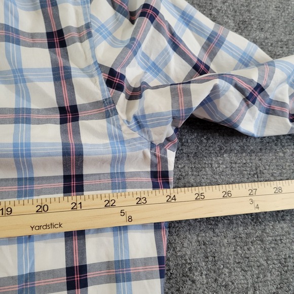 Bonobos Shirt Mens XL Slim Fit Colorful Plaid 100% Lightweight Cotton - Picture 6 of 9